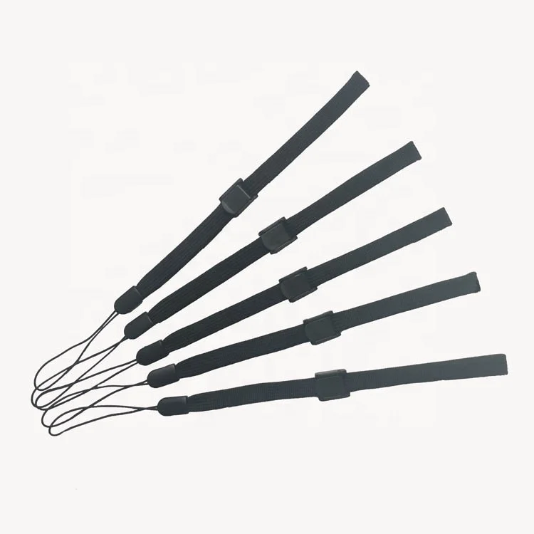 Adjustable Hand Wrist Strap Black Lanyard for iPhone, Camera, Keychains, Cell Phone, USB Flash Drives and Other Portable Items