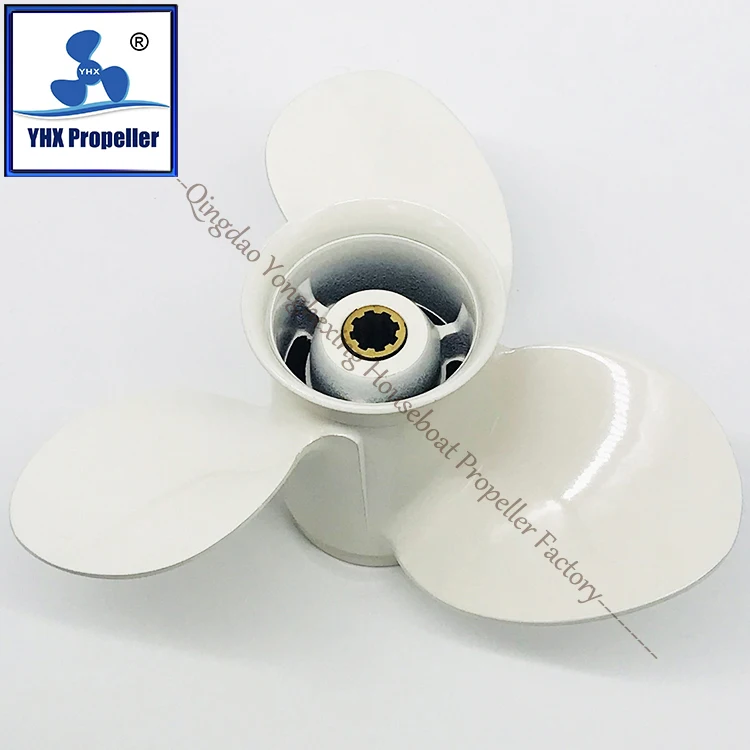 Aluminium Boat propeller 9.9HP-15HP For YAMAHA Engine 9-1/4'*8' 63V-45947-00-EL