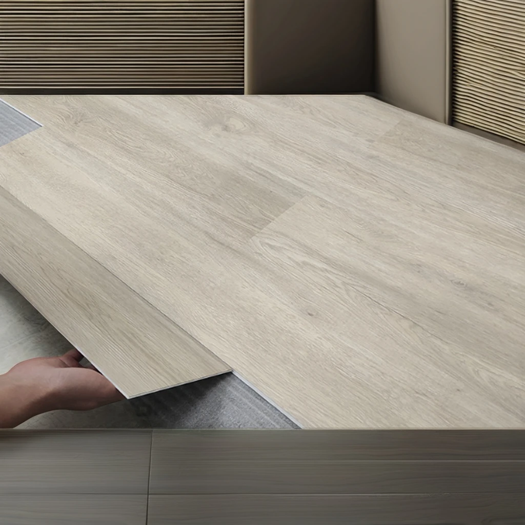 Modern Luxury 12mm/8mm/6mm/5mm/4mm Waterproof SPC Vinyl Flooring - Wood Plank PVC Floor with Aluminum Oxide & Fireproof Coating