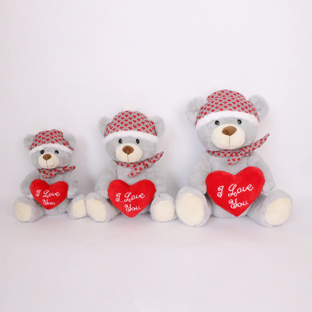 Wholesale Valentines Day Gift Plush Stuffed Animal Teddy Bear Toys Free Design Customized Doll Custom Animal Manufacturer