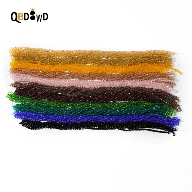 New 4 mm Faceted Crystal Beads Seed Beads Glass Beads for DIY Jewelry Making