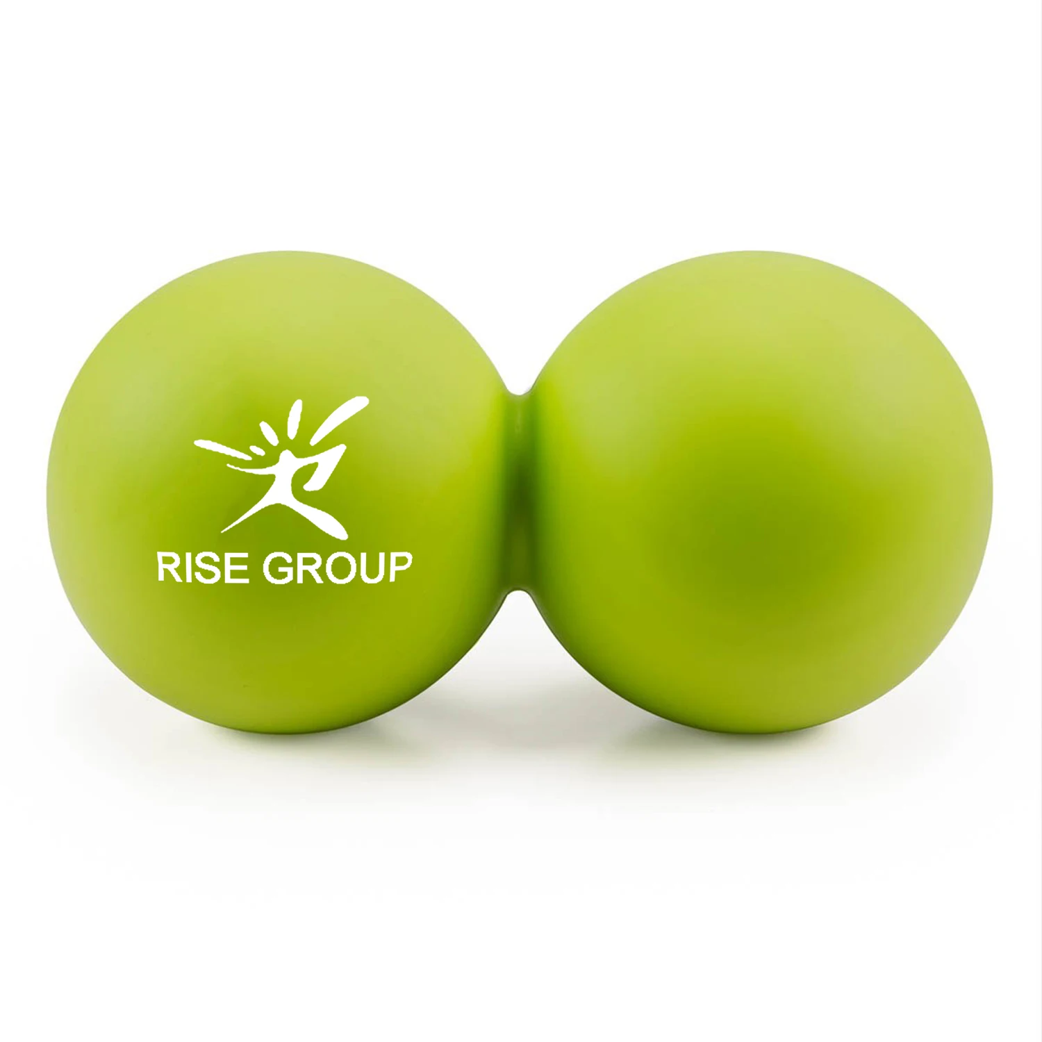 OEM Peanut/Single Exercise Yoga Rubber/Silicone Ball Massage Lacrosse Ball with logo for Myofascial Release Foot Hand Massager