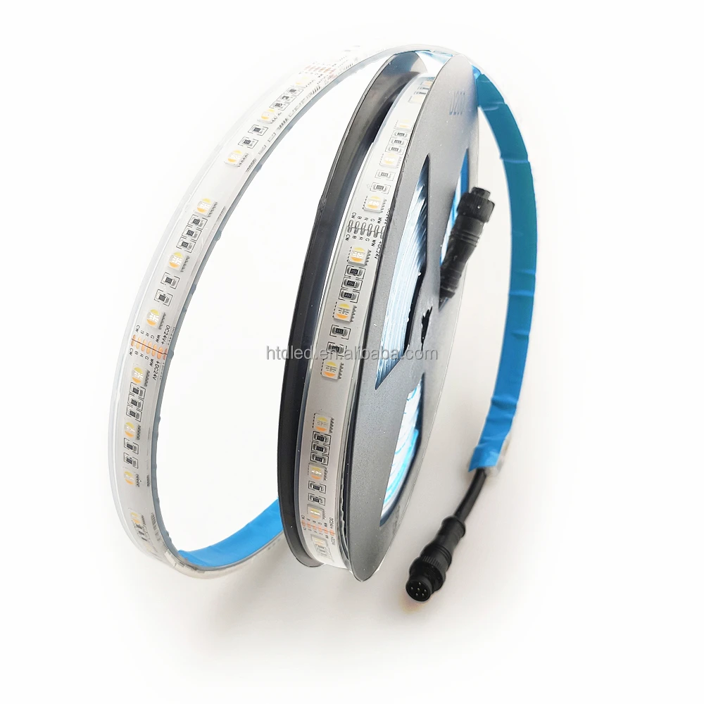 
Interior Room Outline LED Factory Direct Sale SMD 5050 RGBWCW In 1LED High Brightness DC24V RGB+CCT Led Strip. 