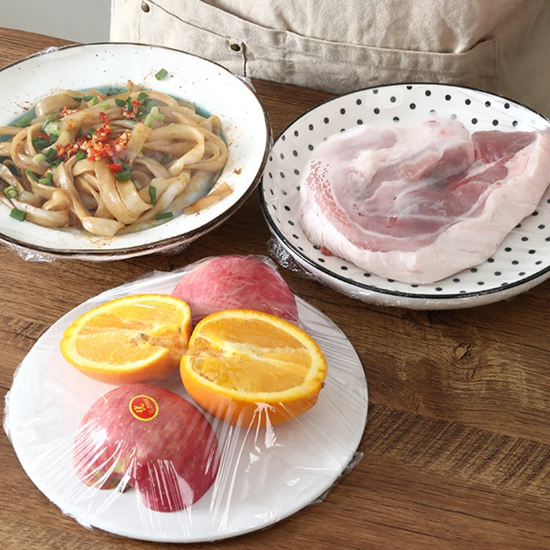 Wholesale Food Service Plastic 100% Biodegradable Packaging Fresh Wrap PE Pla Cling Film Cover Jumbo Roll