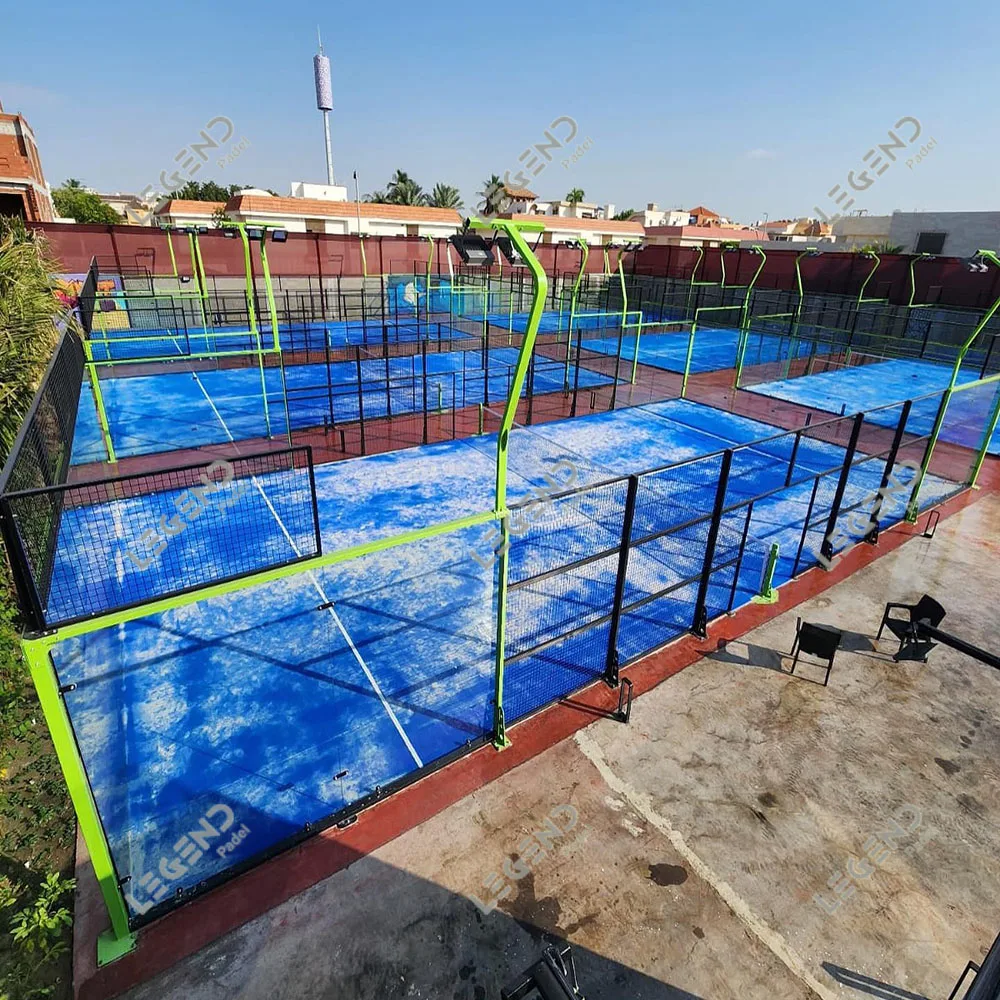 High Quality Panoramic Padel Tennis Court Buy Padel Court cancha De Padel For Sports