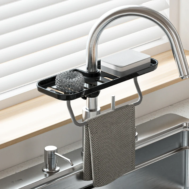 New faucet kitchen plastic storage household soap drain rack kitchen accessories new products