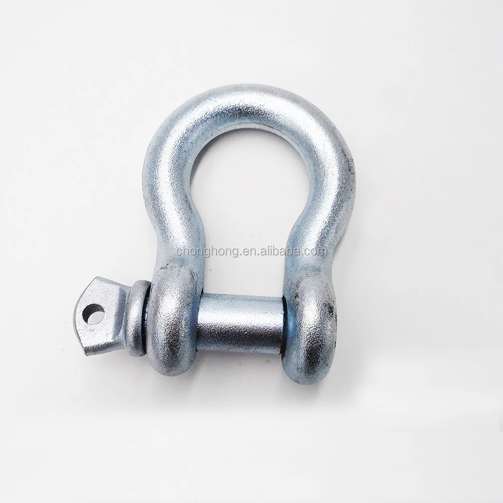 Электрическая оцинкованная банковая Скоба типа США Скоба из углеродистой стали 7/8 дюйма G209 стандартная Якорная Скоба