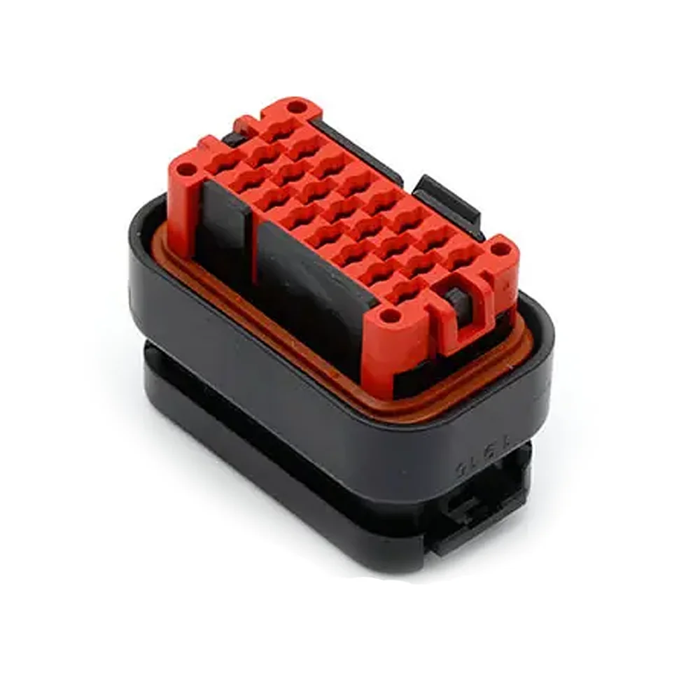 TE Connectivity 770680-1 23 pin Automotive Connector HDR Black Ampseal Series Receptacle