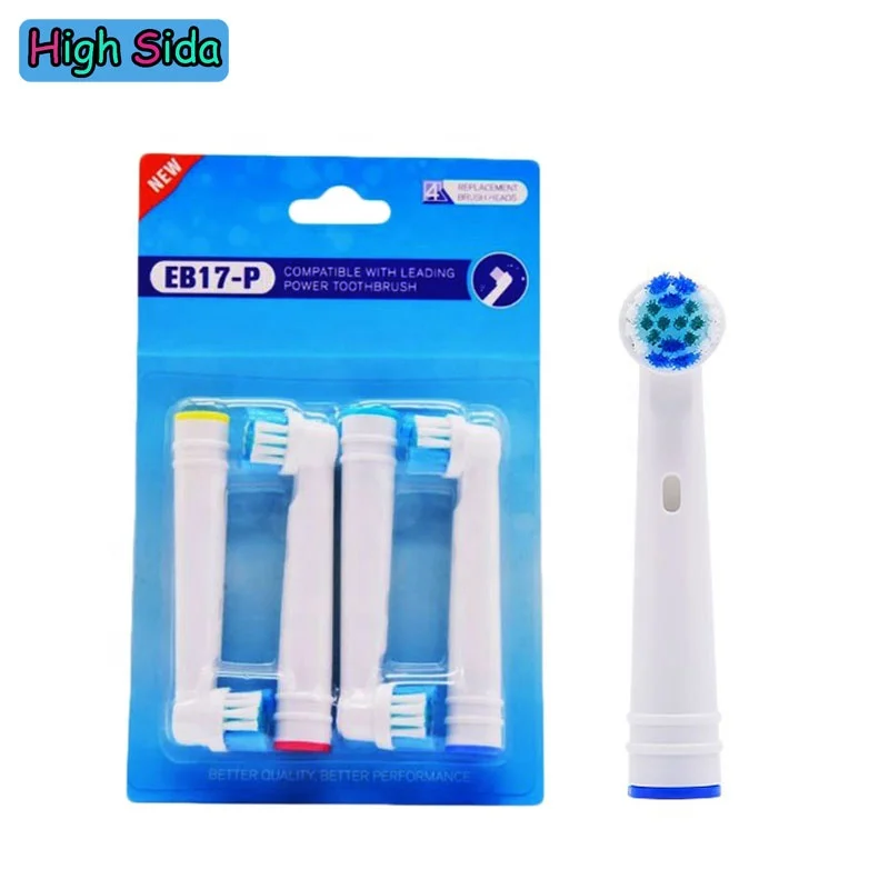 
Toothbrush Replacement Brush Heads EB17-P For Oral B 