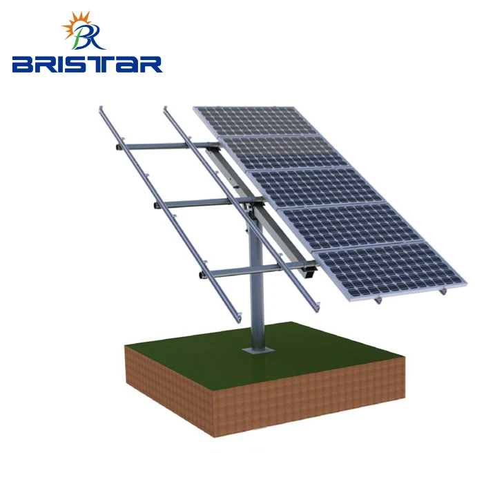 BRISTAR para fijacin de postes solar panel corner pv base