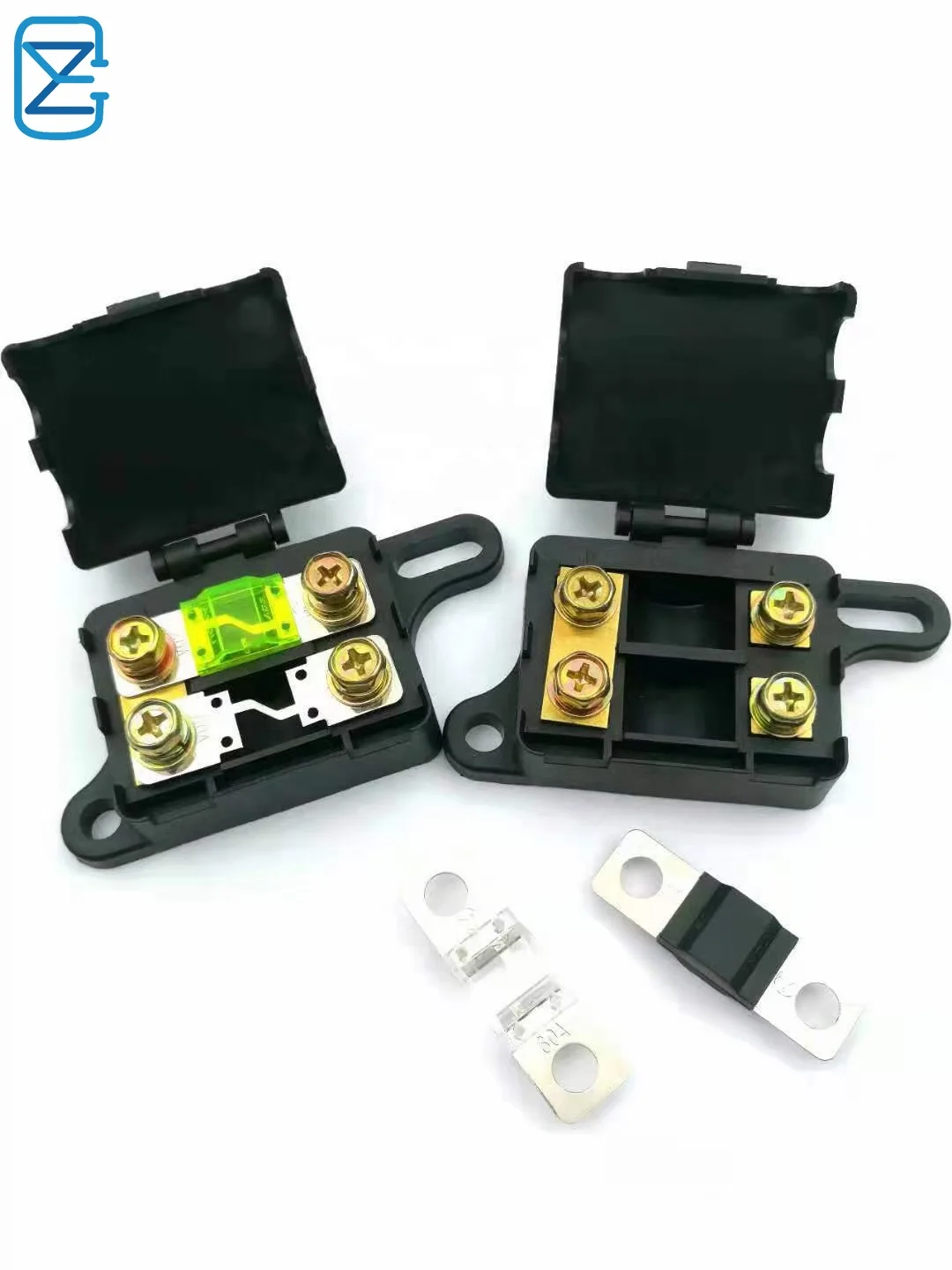 Bolt Type Bolt-on ANS ANM AGU auto fuse holder machinary cable assembly wire harness auto blade car  tractor fuse box