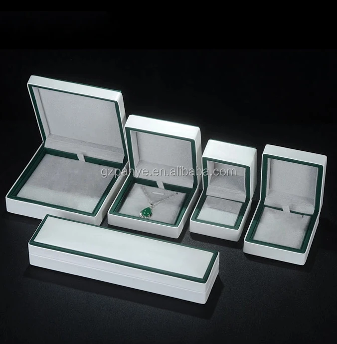 Classical Luxury Custom Black Set Leather Jewelry Perfume Gift packaging Box For cosmetics And Gift storage
