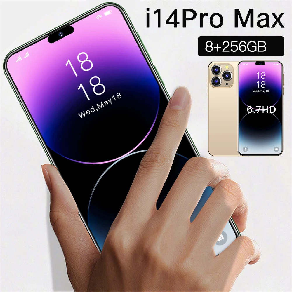 Смартфон i14 Pro Max 8 + 256 ГБ 6 7 дюйма 4/5 ГГц