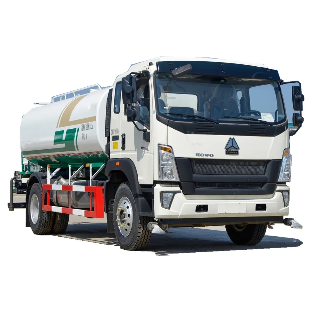 Used New 10000 Liter Sinotruk Sprinkler Water Truck For Sale In Africa
