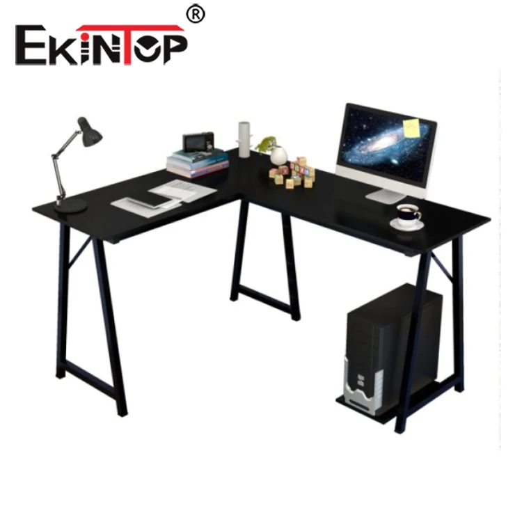 low price half round used computer desk(T1210)