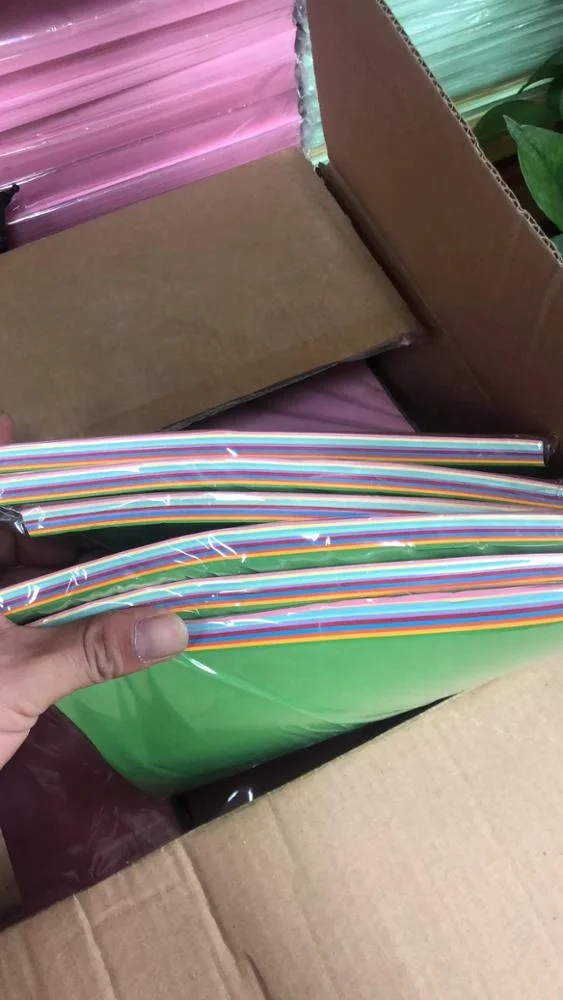 colored note paper folding paper