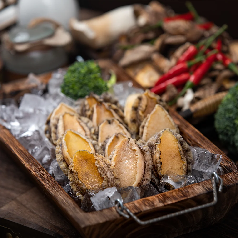 FROZEN BOILED ABALONE WITHOUT  SHELL-ABAlONE MEAT