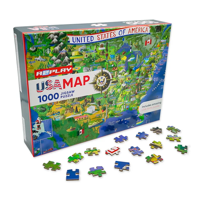 Unzip the paper puzzles jigsaw puzzles 1000 pieces puzzles 1000 for adult pieces