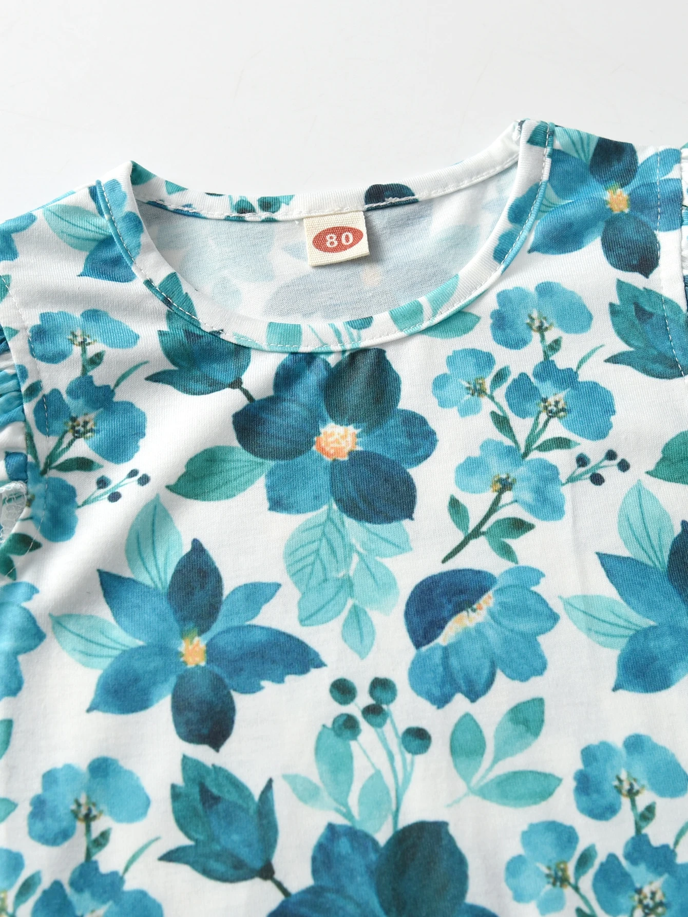 Unisex Designer Floral Custom Ruffle Infant Pajamas Summer Bamboo Baby Rompers with Zipper Closure Cute ODM Knitted Set