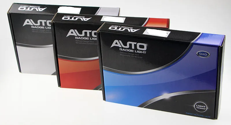 
5D LED Badge Bulb Emblem Logo Light for Nissan Tiida X-Trall Geniss Livina Cedric Rear Badge Logo Light Car Styling 