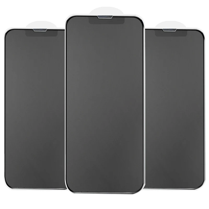 Антишпионская защита для экрана, закаленное стекло для iPhone 12 Pro Max 11 X XS XR 8 Plus, защитная стеклянная пленка для сотового телефона
