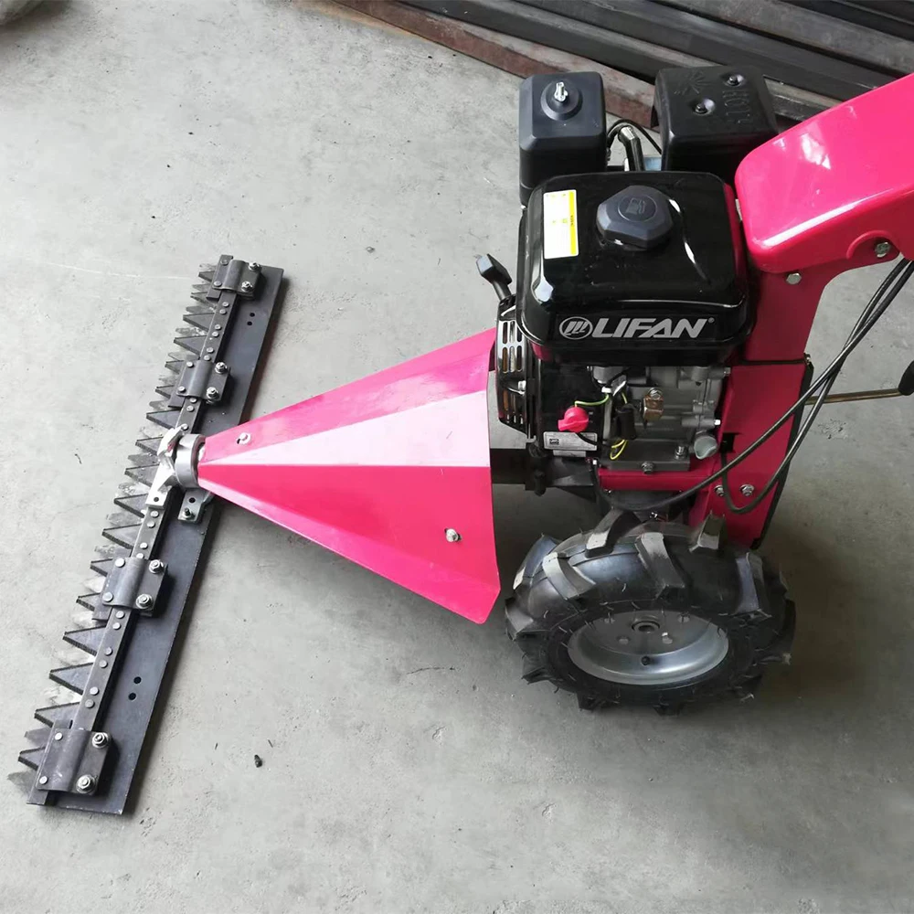 Hand Push Lawn Mower Gasoline Self Propelled Mower Grass Cutter