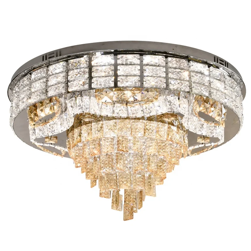 Modern Creative Fashion Style Ceiling Lamp Living Room K9 Crystal Chandelier Ceiling Light Bedroom Luxury ceiling led light