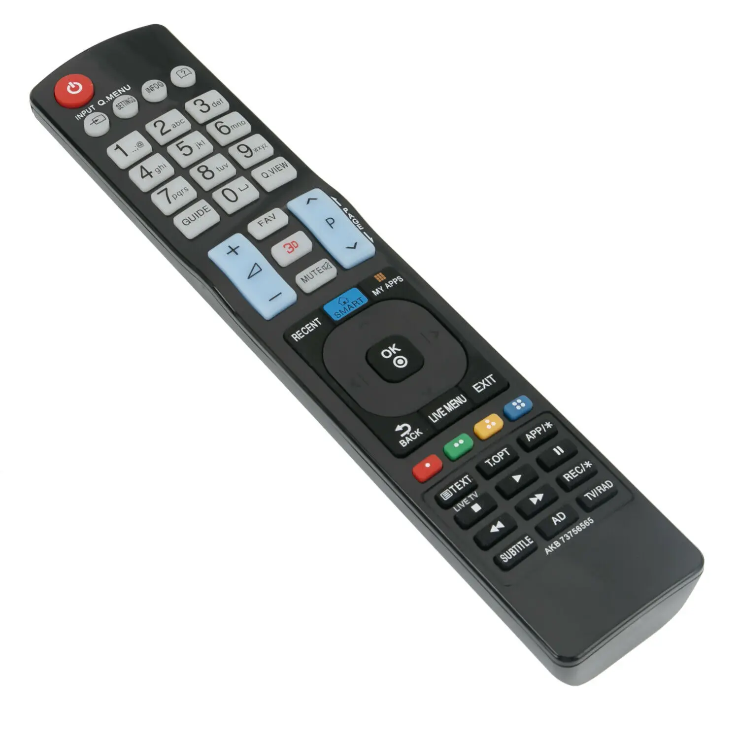 Smart TV Remote Control use for Replacement Remote Controller AKB73756565 Work for LG Smart LED LCD TV