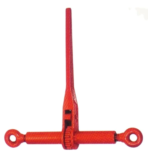 
Ratchet type load binder with two eyes 