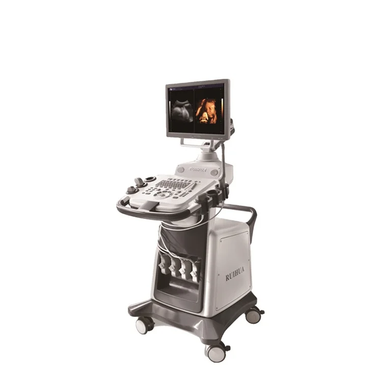 RuiHua brand Trolley  Color Doppler echo Ultrasound machine ultrasound scan