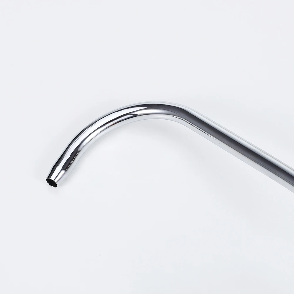 Zinc alloy water tap deck mounted silver cold drinking water kitchen faucet