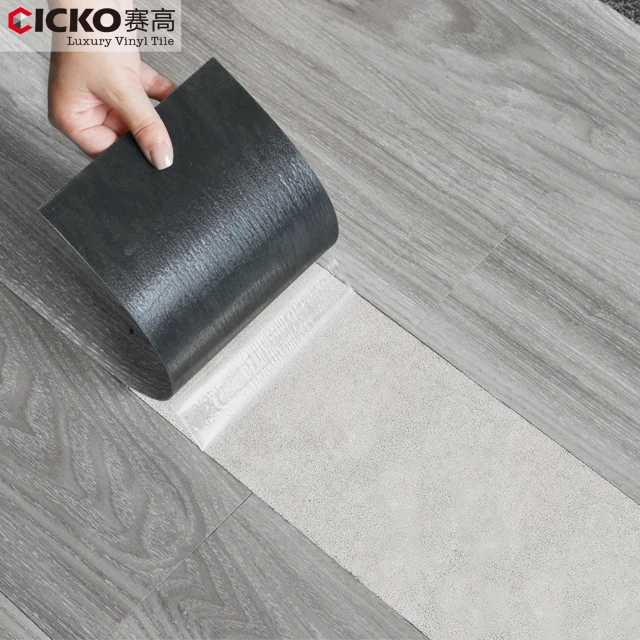 New arrival peel to stick floor tiles self adhesive vinyl floor pvc 1.5mm
