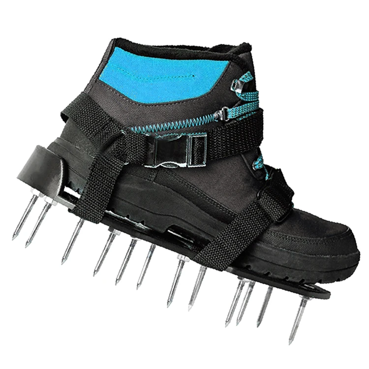 Geertop garden yard adjustable grass lawn aerator spike shoes