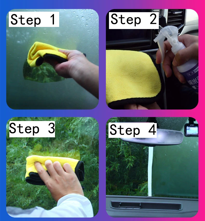 OEM car glass windshield anti-fog agent mirror care anti fog spray non foggy spray for windows