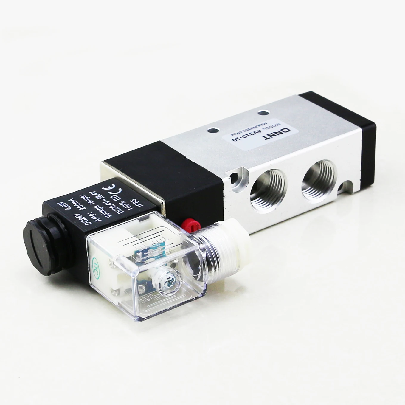 G3/8 5 Port 2 Position 24V 12V DC AC 110V 220V 4V310-10 Electromagnetic Solenoid Valve Aluminium