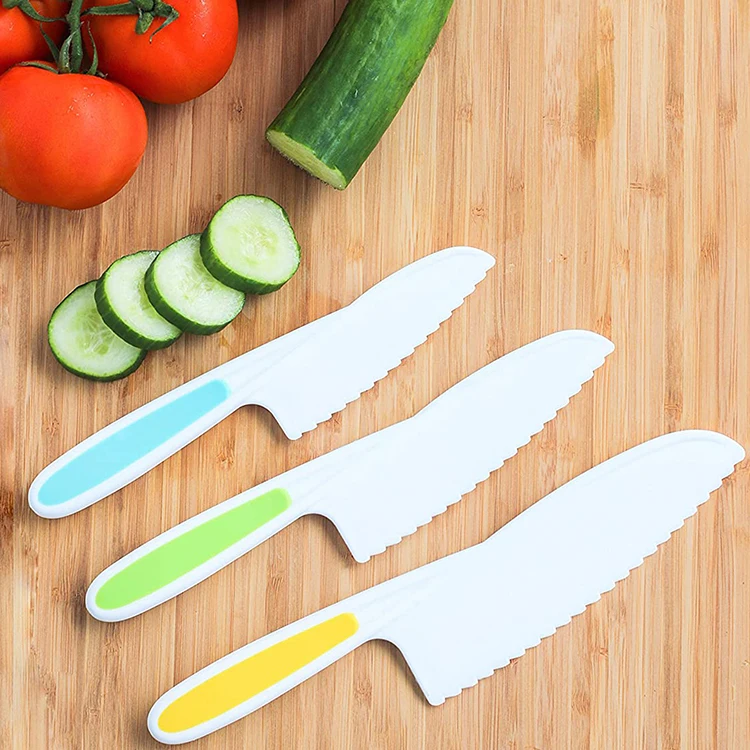 Профессиональный производитель, Детские ножи для выпечки, индивидуальный дизайн, набор кухонных ножей