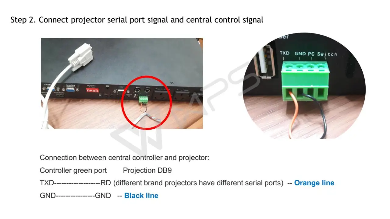Podium controller Classroom Central controller/Multimedia Central Control System for large LED screen and projector