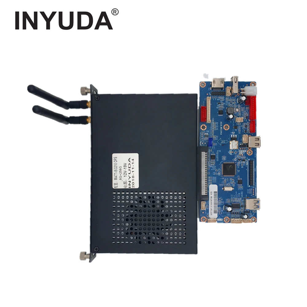 Wholesale Mini OPS PC Host HM86 4th Gen Core I3 I5 I7 4G 128G Computer Mini Industrial Pc Industrial Ops Pc Motherboard