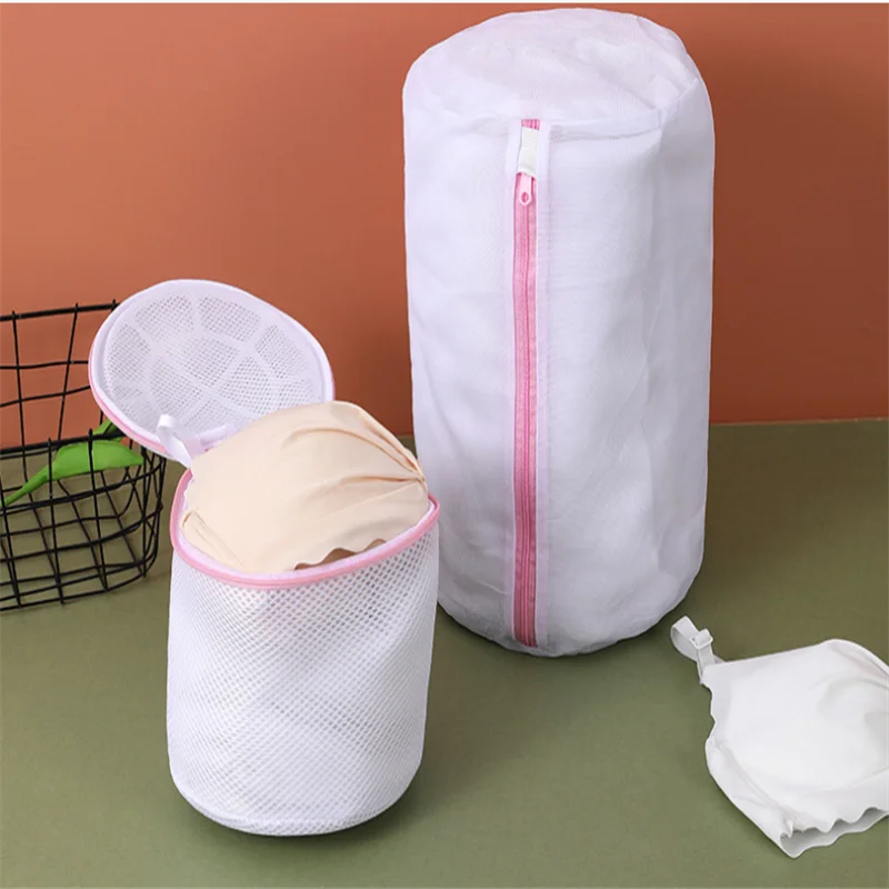 mesh fabric for Custom Wash Bag Laundry Machine Lingerie Bag with Logo Mesh laundry bag