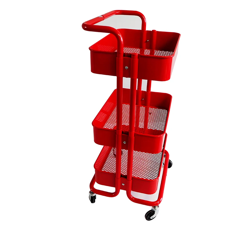 Wholesale 3 layer metal storage racks Kitchen, Coffee Bar, Microwave Cooking Station, Storage, Office, Bathroom