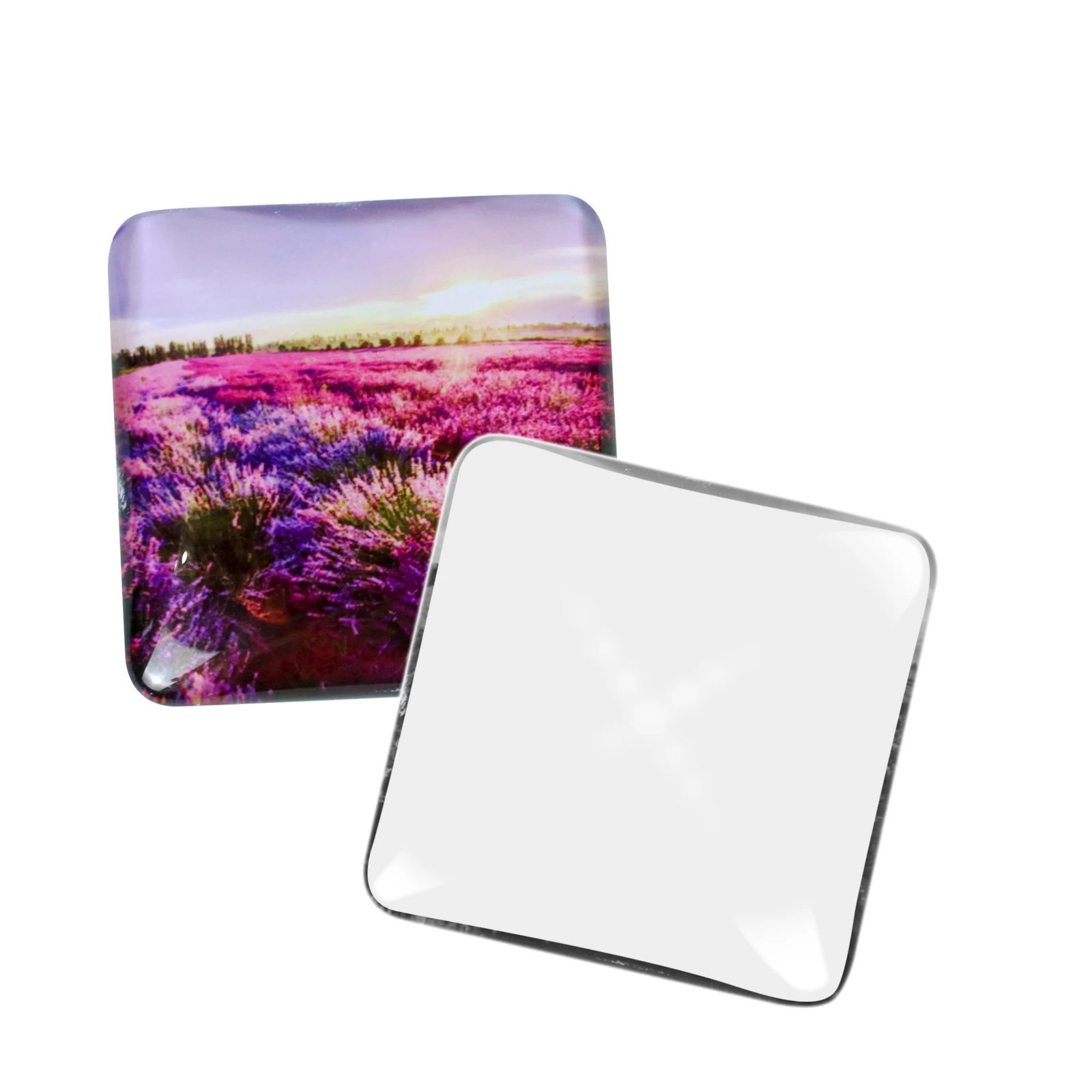 Hot sell Advertising Fridge Magnet Glass Refrigerator 3d Fridge Magnet Customized Souvenir Fridge Magnet