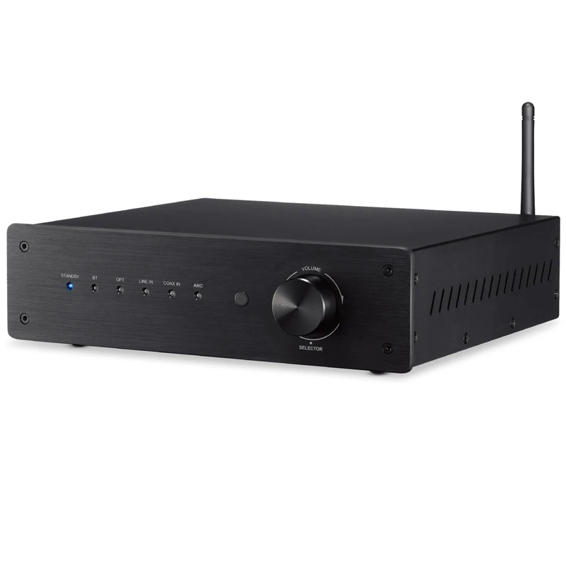 Home Audio Amplifier System Hi-Fi Wireless Bluetooth Stereo Power Amplifier 200W Dual Channel Sound Audio Stereo Receiver