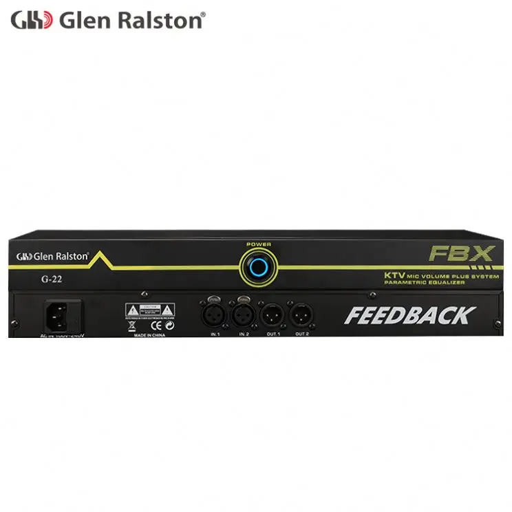 Glen ralston G22 профессиональная аудиосистема процессор подавитель обратной связи