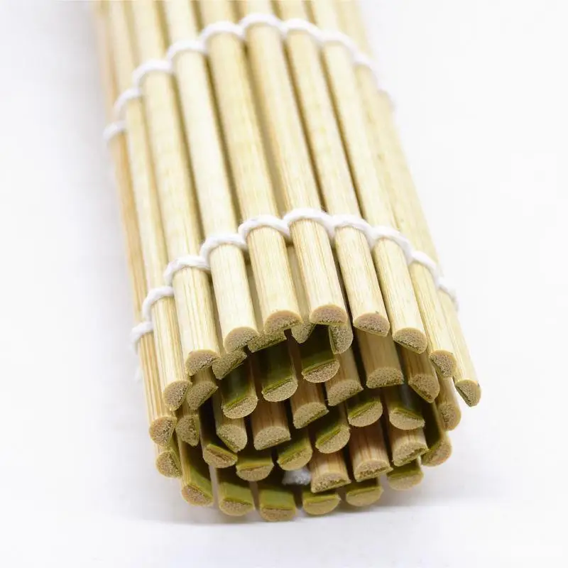 Hot Selling Bamboo Sushi Rolling Mat,Eco Friendly Handmade Green Sushi Rolls Maker