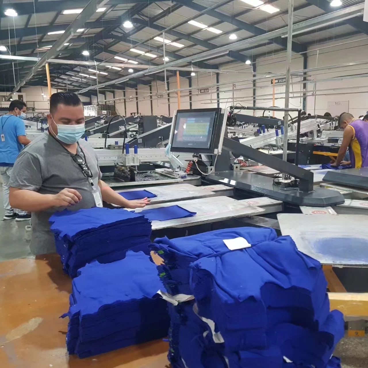 Rotary Moving Oval 16 colors T shirt Automatic Screen Printing Machine Garment Screen Printer