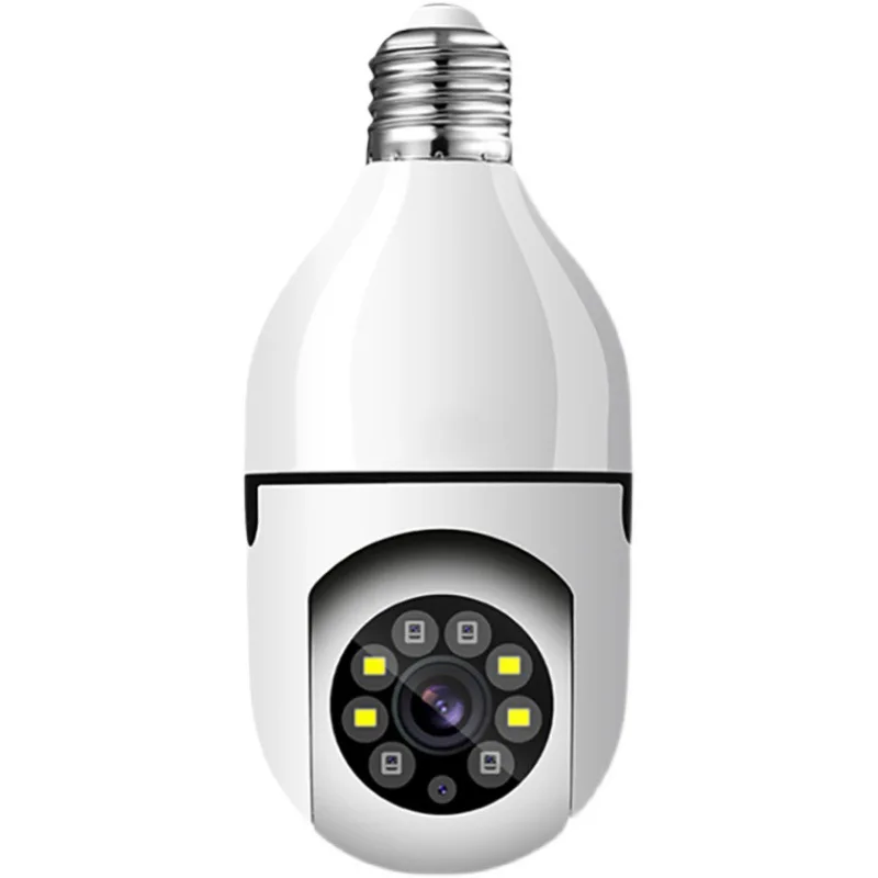 With bulb holder e27 indoor surveillance dome camera iCsee 1080p connector Tuya 5mp bulb shape hd 3mp wifi ip camera