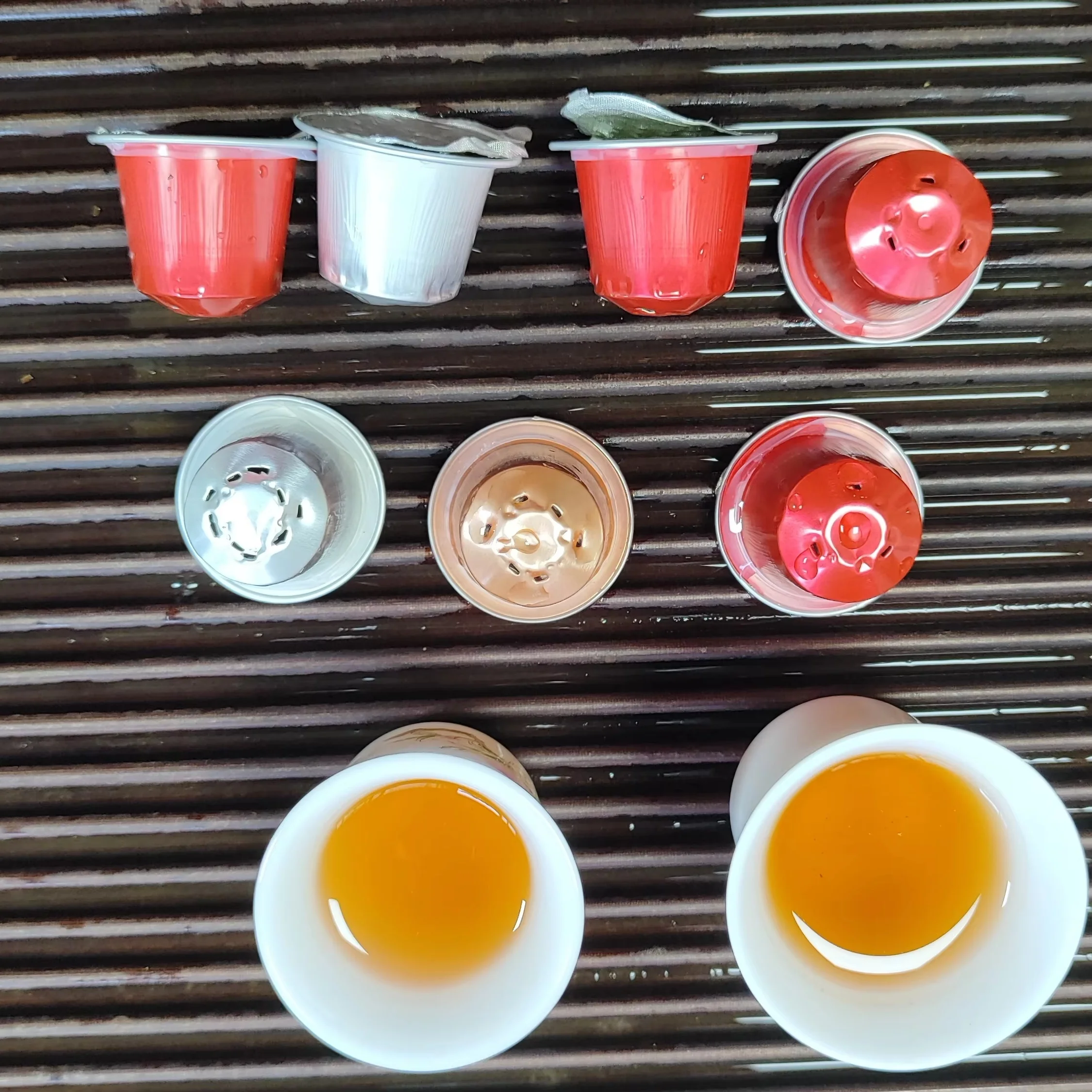 Green tea capsules (matcha) pods capsules powdered tea pod K-Cup compatible matcha tea capsules