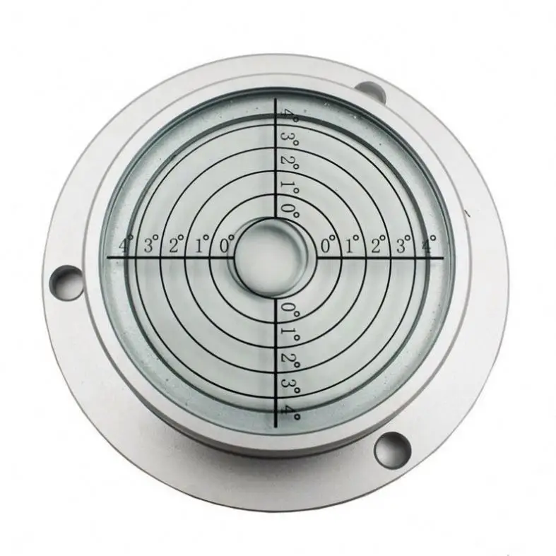 Customized Metal Level Bubble circular bubble level for private label