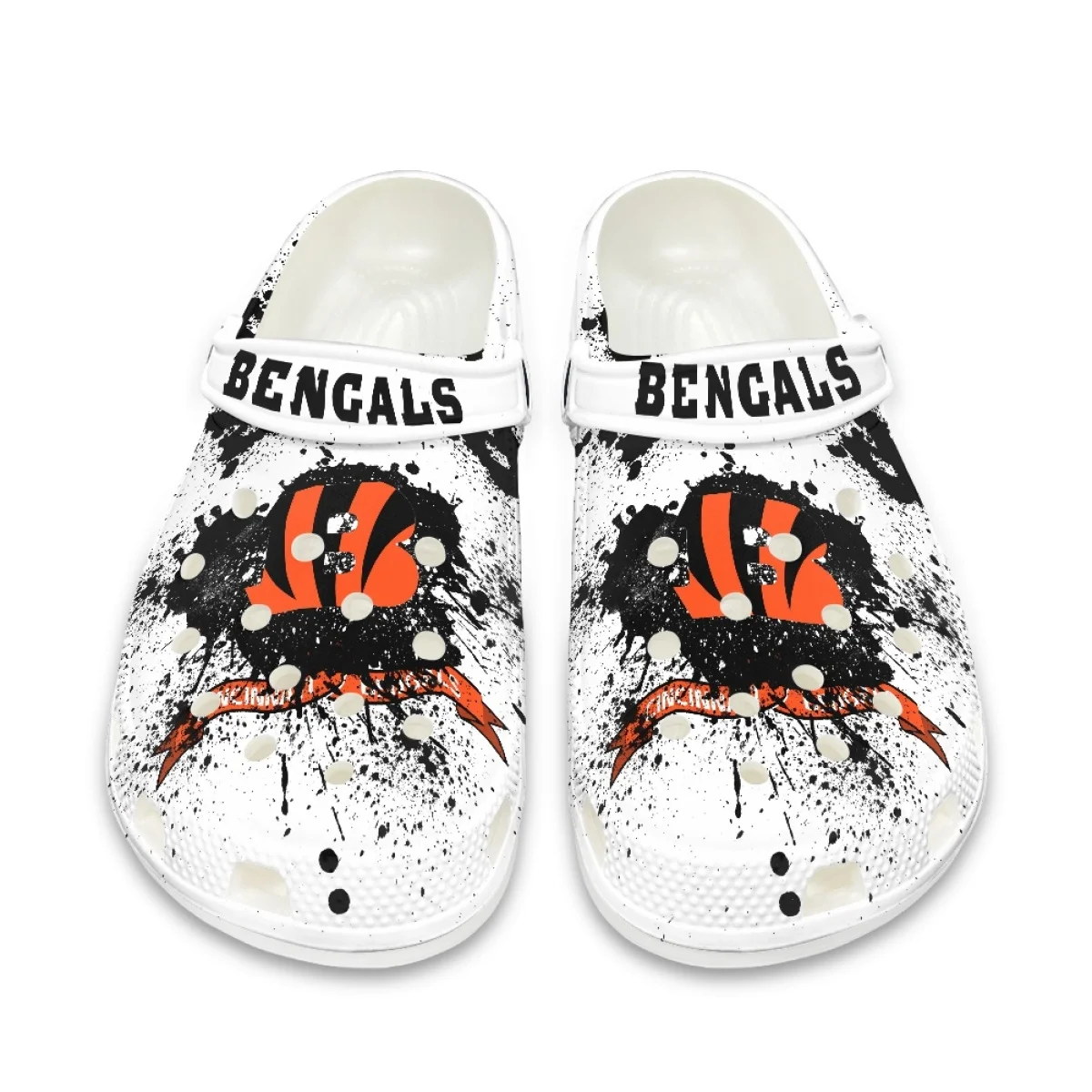 Оптовая продажа персонализированный логотип 32 команды спортивная обувь Eva Cincinnati Bengals обувь-Сабо