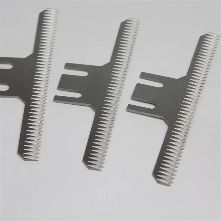 
 Зубчатые режущие лезвия для упаковочной машины для пластиковой пленки  